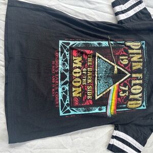 Pink Floyd Graphic T-Shirt - Black unisex, medium, vintage